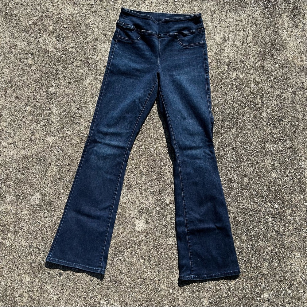 American Eagle Outfitters Pull On Blue Boot Cut Jeans NWOT